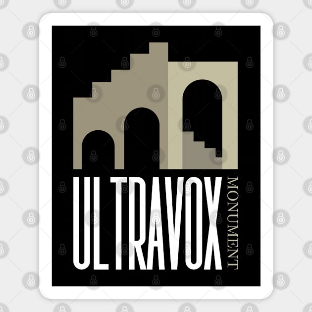 Ultravox Monument Magnet by Timeless Chaos